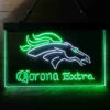 Denver Broncos Corona Extra LED Sign Home Bar Decor