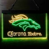 Denver Broncos Corona Extra LED Sign Home Bar Decor