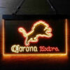 Detroit Lions Corona Extra LED Sign Man Cave Home Bar Pub Decor