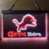 Detroit Lions Corona Extra LED Sign Man Cave Home Bar Pub Decor