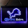 Detroit Lions Corona Extra LED Sign Man Cave Home Bar Pub Decor