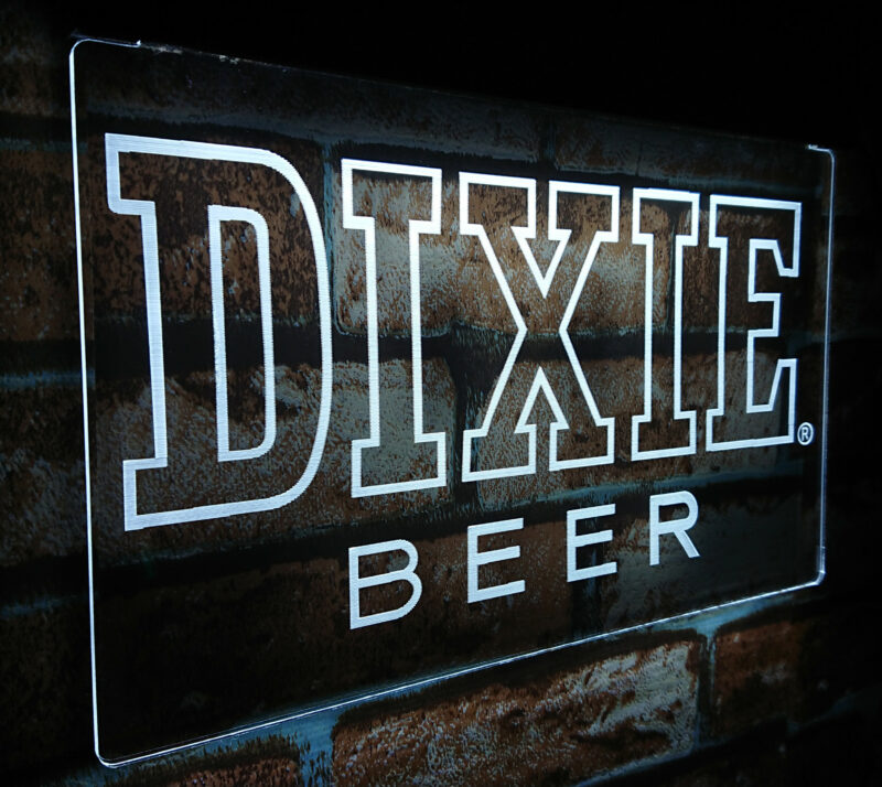 Dixie LED Sign Man Cave Home Bar Pub Decor