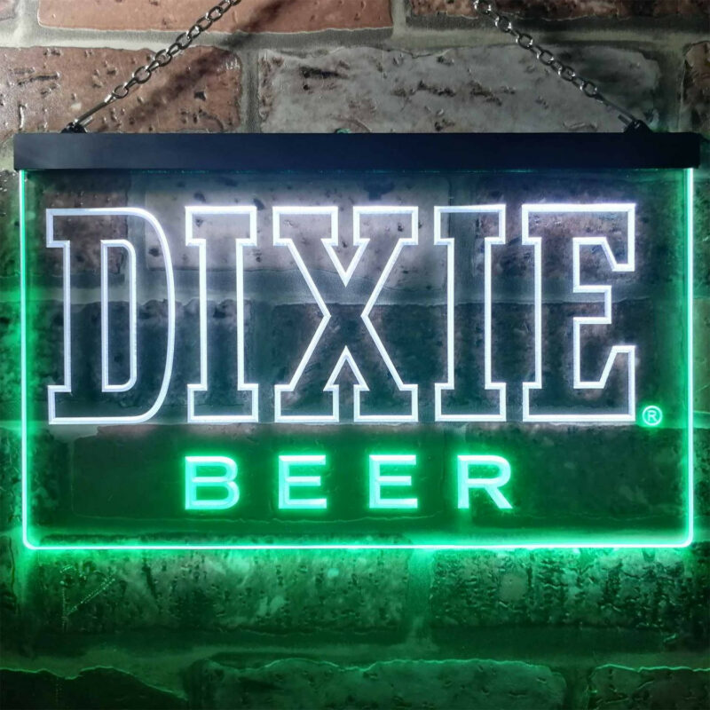 Dixie LED Sign Man Cave Home Bar Pub Decor