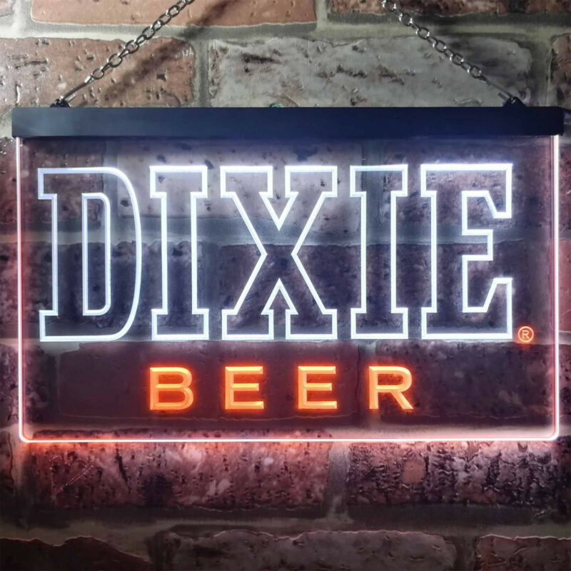 Dixie LED Sign Man Cave Home Bar Pub Decor