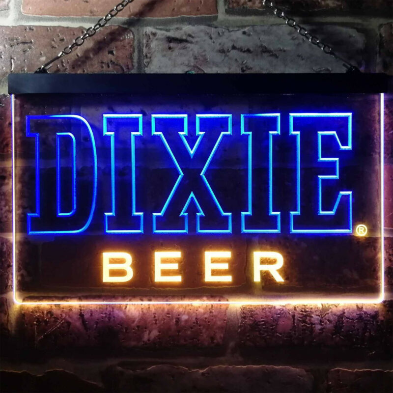 Dixie LED Sign Man Cave Home Bar Pub Decor