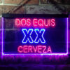 Dos Equis XX Cerveza LED Sign Man Cave Home Bar Pub Decor