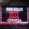 Dos Equis XX Cerveza LED Sign Man Cave Home Bar Pub Decor