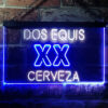 Dos Equis XX Cerveza LED Sign Man Cave Home Bar Pub Decor