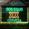 Dos Equis XX Cerveza LED Sign Man Cave Home Bar Pub Decor