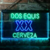 Dos Equis XX Cerveza LED Sign Man Cave Home Bar Pub Decor