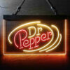 Dr Pepper Line Logo LED Sign Man Cave Home Bar Pub Decor