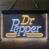 Dr Pepper Wordmark Logo LED Sign Man Cave Home Bar Pub Decor