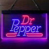 Dr Pepper Wordmark Logo LED Sign Man Cave Home Bar Pub Decor