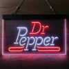 Dr Pepper Wordmark Logo LED Sign Man Cave Home Bar Pub Decor