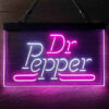 Dr Pepper Wordmark Logo LED Sign Man Cave Home Bar Pub Decor