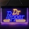 Dr Pepper Wordmark Logo LED Sign Man Cave Home Bar Pub Decor