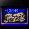 Drink Pepsi Cola Gift LED Sign Man Cave Home Bar Pub Decor