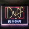 Duff 3-Color LED Sign Man Cave Home Bar Pub Decor