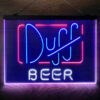 Duff 3-Color LED Sign Man Cave Home Bar Pub Decor