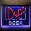 Duff 3-Color LED Sign Man Cave Home Bar Pub Decor