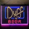 Duff 3-Color LED Sign Man Cave Home Bar Pub Decor