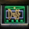 Duff Logo 3-Color LED Sign Man Cave Home Bar Pub Decor