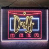 Duff Logo 3-Color LED Sign Man Cave Home Bar Pub Decor