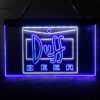 Duff Logo LED Sign Home Bar Decor