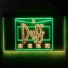 Duff Logo LED Sign Home Bar Decor