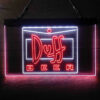 Duff Logo LED Sign Home Bar Decor