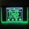 Duff Logo LED Sign Home Bar Decor