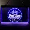 Fat Tire Est. 1991 Colorado USA LED Sign Home Bar Decor