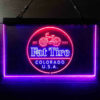 Fat Tire Est. 1991 Colorado USA LED Sign Home Bar Decor