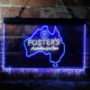 Foster Australian Map LED Sign Home Bar Decor