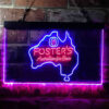 Foster Australian Map LED Sign Home Bar Decor