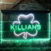 George Killian's Irish Red Shamrock LED Sign Home Bar Decor