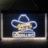 George Strait Cowboys Coors Light LED Sign Home Bar Decor