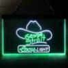 George Strait Cowboys Coors Light LED Sign Home Bar Decor