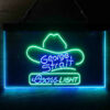 George Strait Cowboys Coors Light LED Sign Home Bar Decor