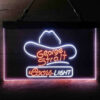 George Strait Cowboys Coors Light LED Sign Home Bar Decor