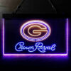 Green Bay Packers Crown Royal LED Sign Man Cave Home Bar Pub Decor