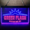 Green Flash Brewing Co LED Sign Man Cave Home Bar Pub Decor