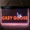 Grey Goose Simple Logo LED Sign Man Cave Home Bar Pub Decor