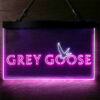 Grey Goose Simple Logo LED Sign Man Cave Home Bar Pub Decor