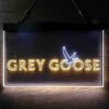 Grey Goose Simple Logo LED Sign Man Cave Home Bar Pub Decor