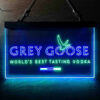 Grey Goose World's Best Vodka LED Sign Home Bar Decor