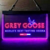 Grey Goose World's Best Vodka LED Sign Home Bar Decor