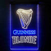 Guinness Blonde Golden LED Sign Man Cave Home Bar Pub Decor