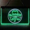 Guinness Shamrock Dublin Ireland 1759 LED Sign Man Cave Home Bar Pub Decor