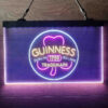 Guinness Shamrock Dublin Ireland 3-Color LED Sign Man Cave Home Bar Pub Decor